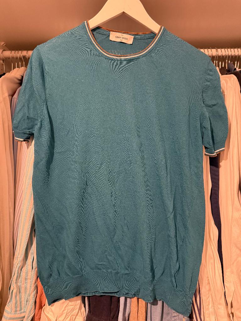 Gran Sasso knitted T-shirt 50, Kleding | Heren, Ophalen, Gedragen