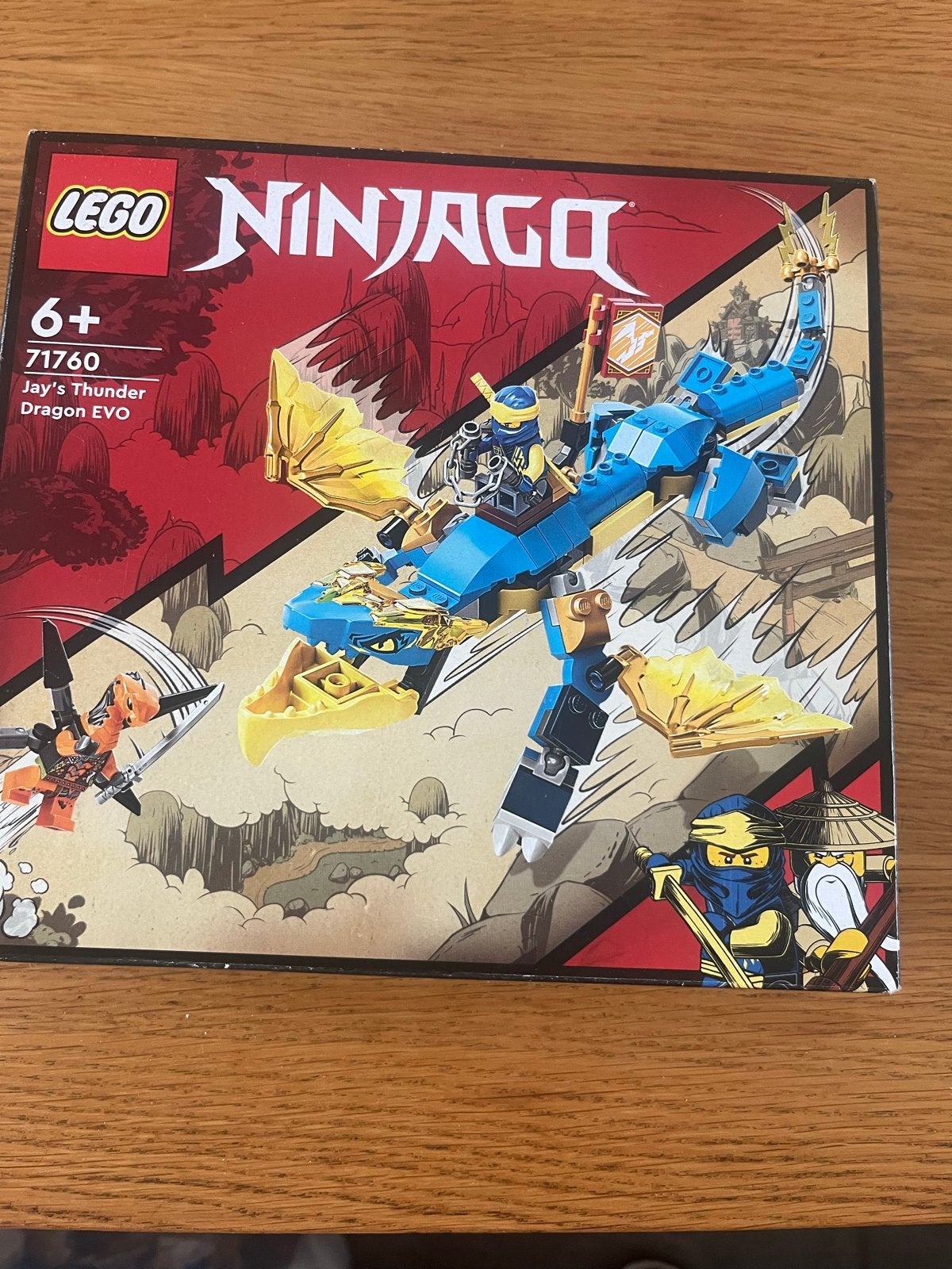LEGO Ninjago 71760 Jay's Bliksemdraak EVO - Nieuw in doos, Lego, Nieuw, Ophalen of Verzenden, Ongeopend/sealed
