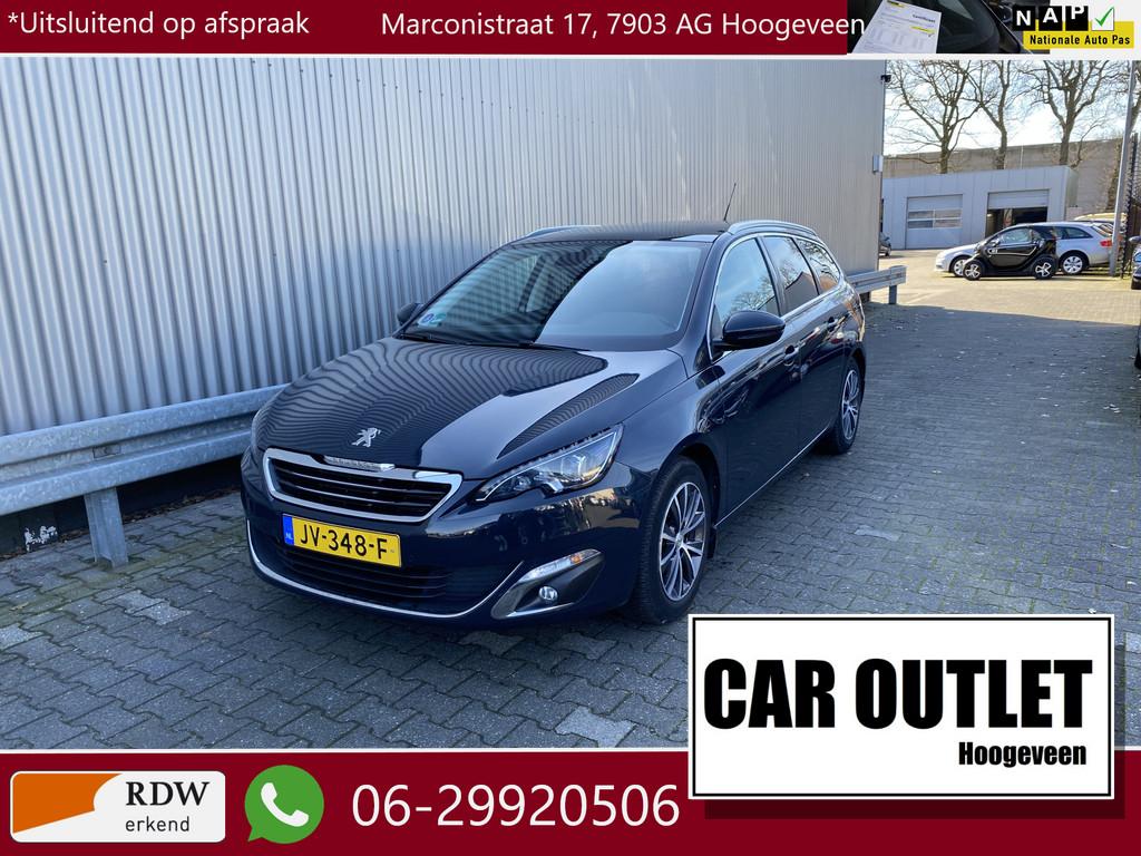 Peugeot 308 SW 1.2 PureTech Blue Lease Premium AUTOMAAT, Cli, Auto's, Stof, Gebruikt, Euro 6, 1199 cc