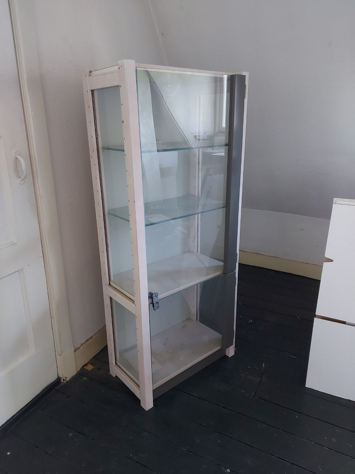 Lundia vitrinekastje - 130x53x30 cm, Glas, 100 tot 150 cm, 25 tot 50 cm, Gebruikt