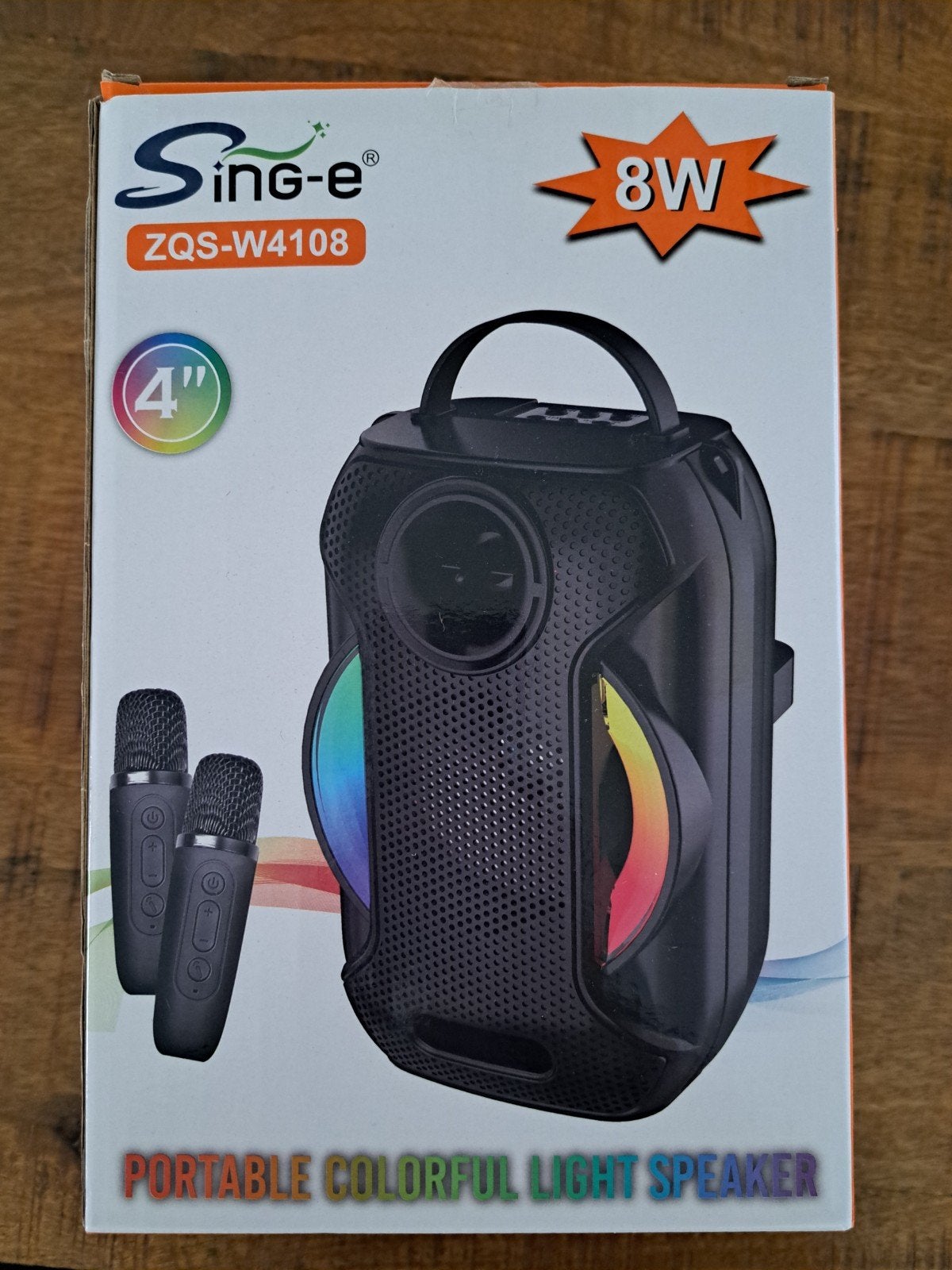 Nieuwe Muziekbox met Karaoke Functie en Lichteffecten, Audio, Tv en Foto, Ophalen of Verzenden, Nieuw