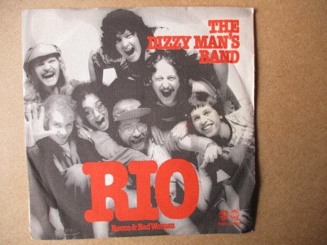s5829 the dizzy man's band - rio, Cd's en Dvd's, Vinyl Singles, Ophalen, Gebruikt, 7 inch, Overige genres