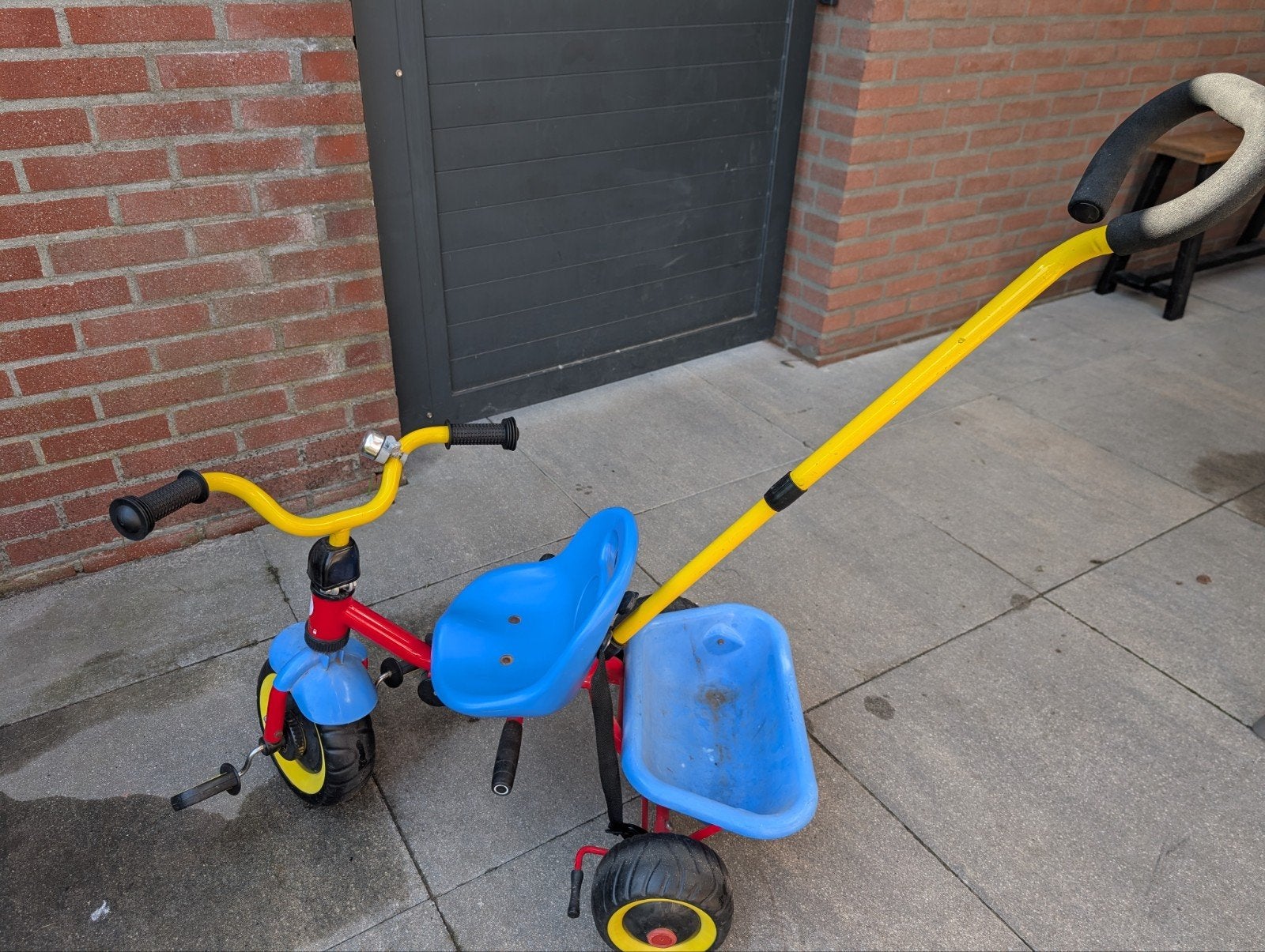 Trapfietsje met verwijderbare duwstang, Ophalen, Gebruikt, Trapvoertuig