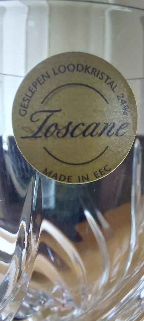 Wijnglazen van het merk Toscane (vintage), Ophalen