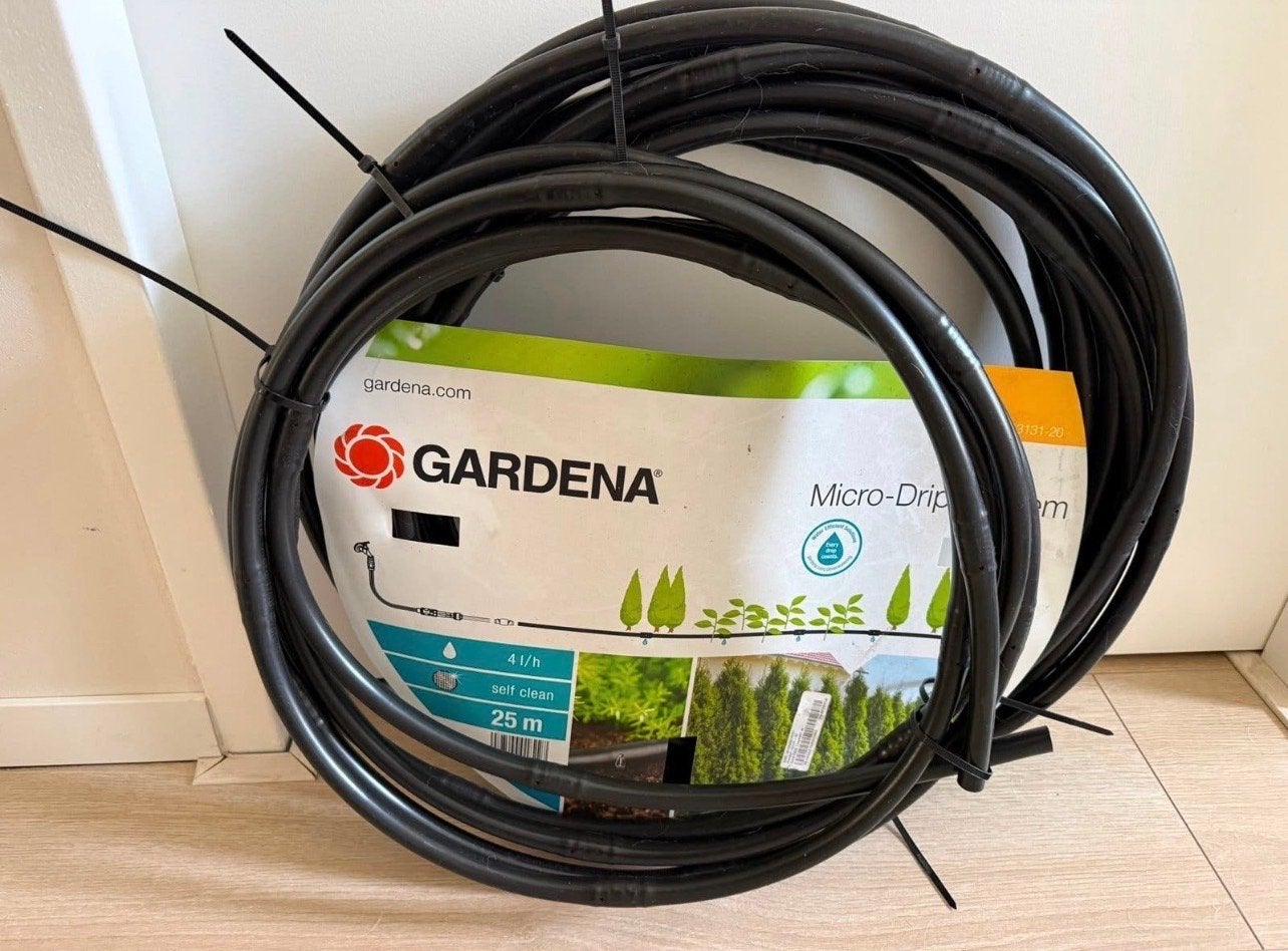 Gardena Micro-Drip-System druppelslang 25m, Tuin en Terras, Ophalen of Verzenden, Zo goed als nieuw