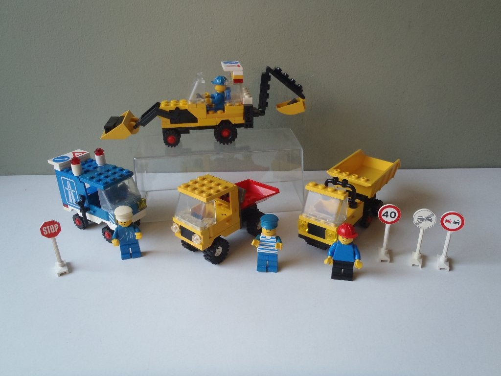 LEGOLAND werk in uitvoering set 6527-1+6686+6653+6648-2, Gebruikt, Compleet, Lego, Ophalen of Verzenden