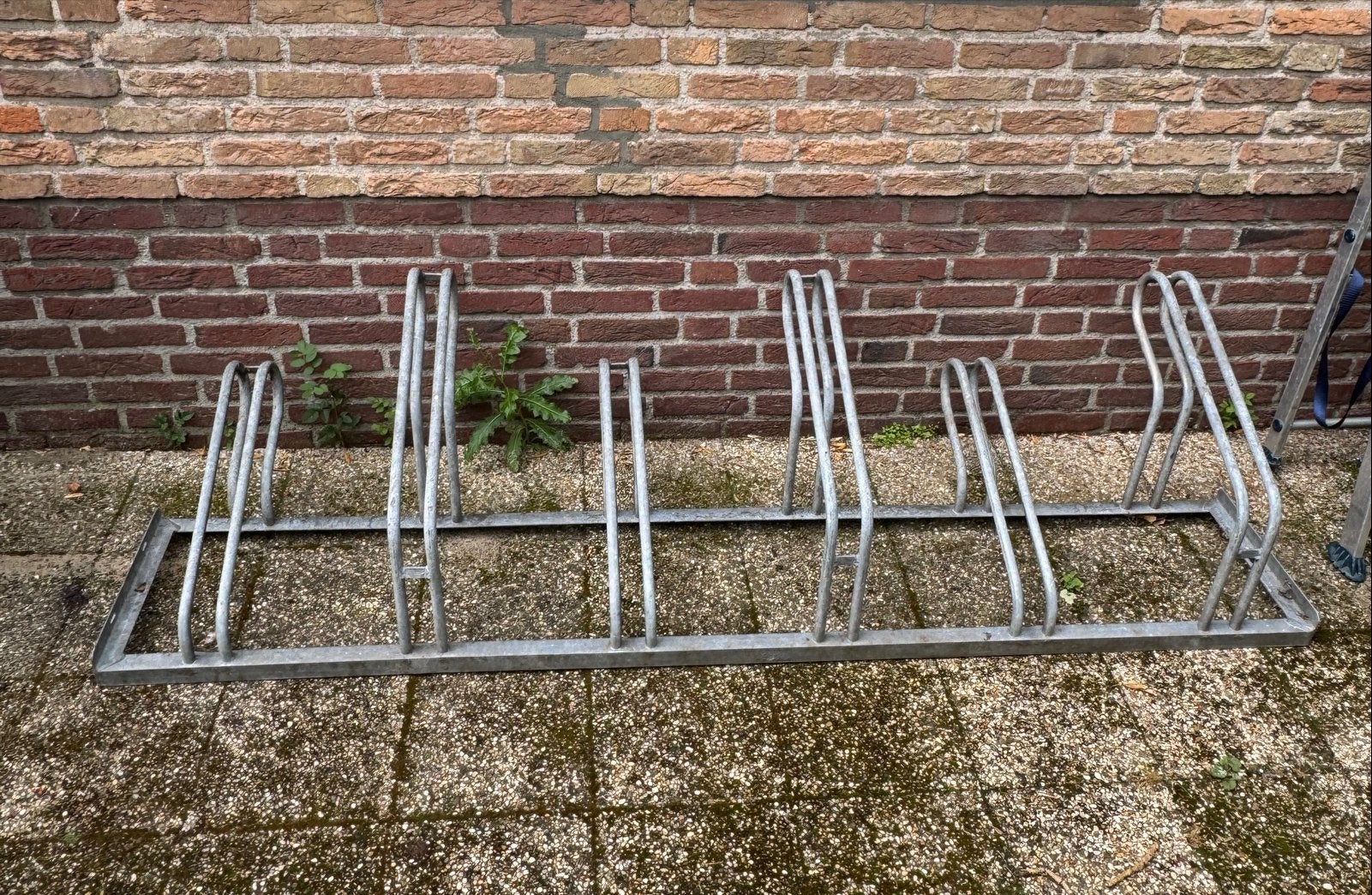 Fietsenrek voor 6 fietsen - Gegalvaniseerd staal, Ophalen, Zo goed als nieuw