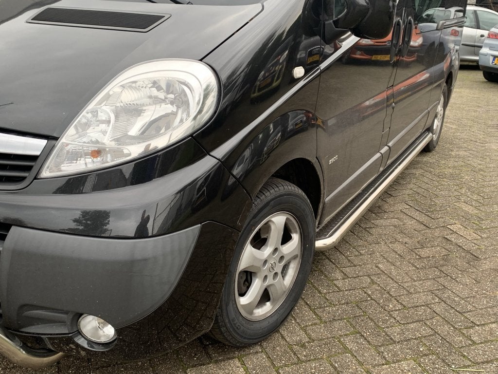 AANBIEDING Vivaro Sidebars met RVS-Plaat, Niet ingevuld, Niet ingevuld, Niet ingevuld
