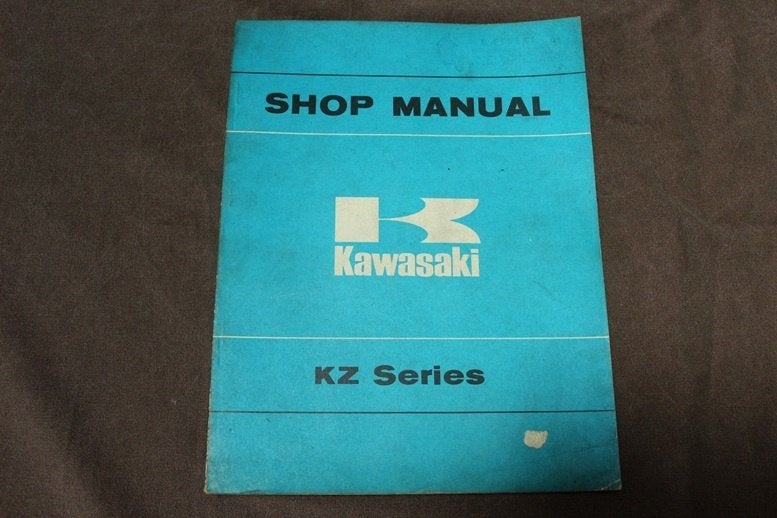 Kawasaki KZ series KZ400 1974 motorcycle shop manual KZ 400, Motoren, Ophalen of Verzenden, Kawasaki