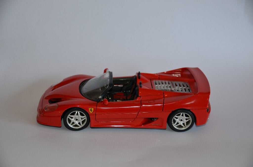 Ferrari F50 Cabrio Burago 1/18, Hobby en Vrije tijd, Modelauto's | 1:18, Ophalen of Verzenden, Zo goed als nieuw, Auto, Bburago