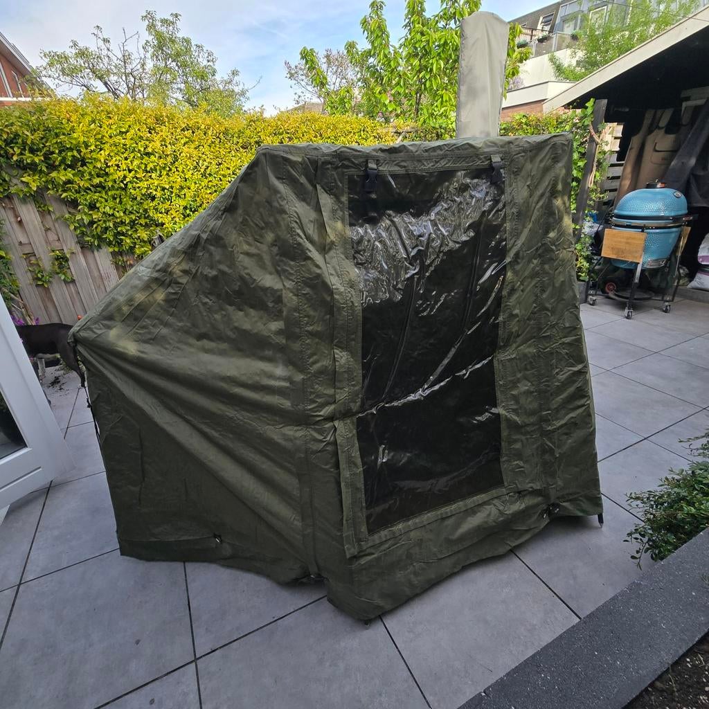 Fox paraplu met overwrap, Watersport en Boten, Ophalen, Gebruikt, Overige typen