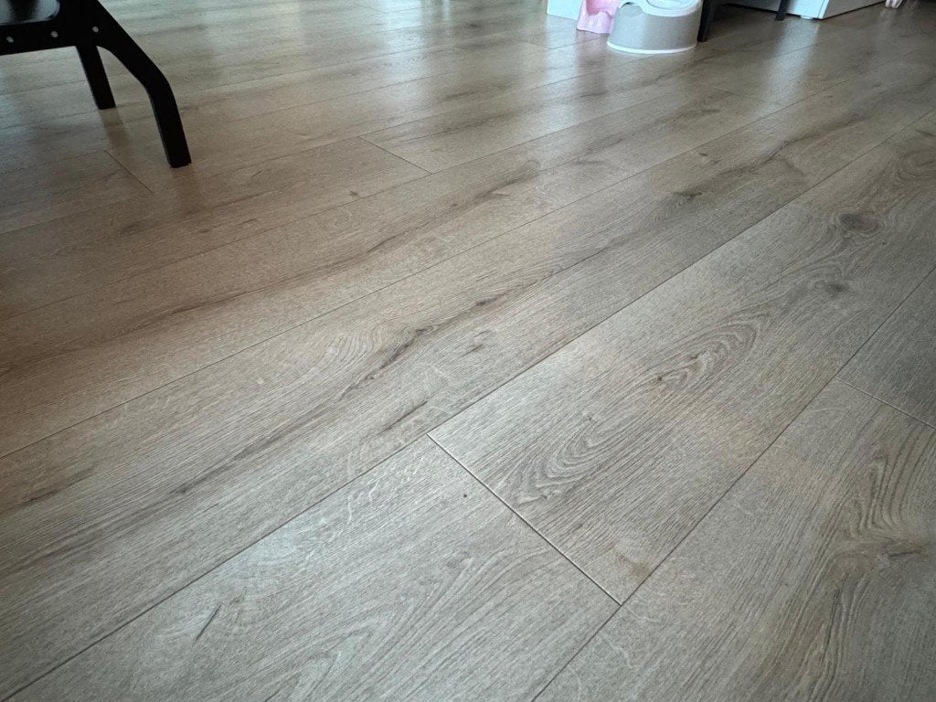 Laminaat ca. 30 m2, Ophalen, Gebruikt, 10 m² of meer, 10 tot 30 cm