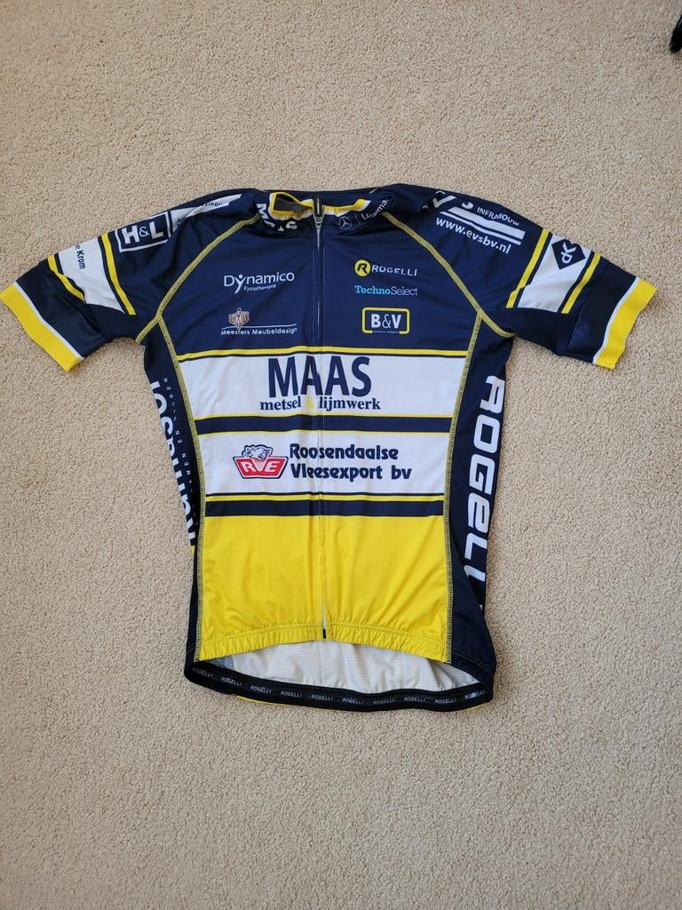 Racefiets shirt van ROGELLI maat M, Rogelli, Ophalen of Verzenden, Zo goed als nieuw, Bovenkleding