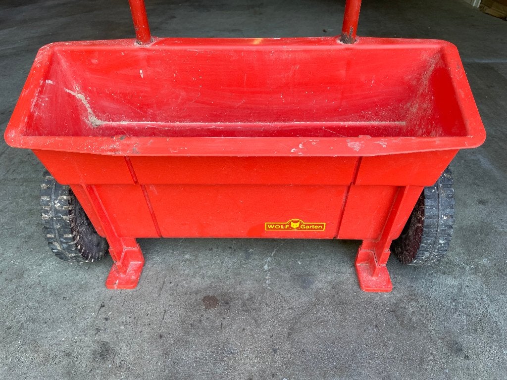 Strooiwagen Wolf Garten, Ophalen, Zo goed als nieuw, Overige soorten, Wolf
