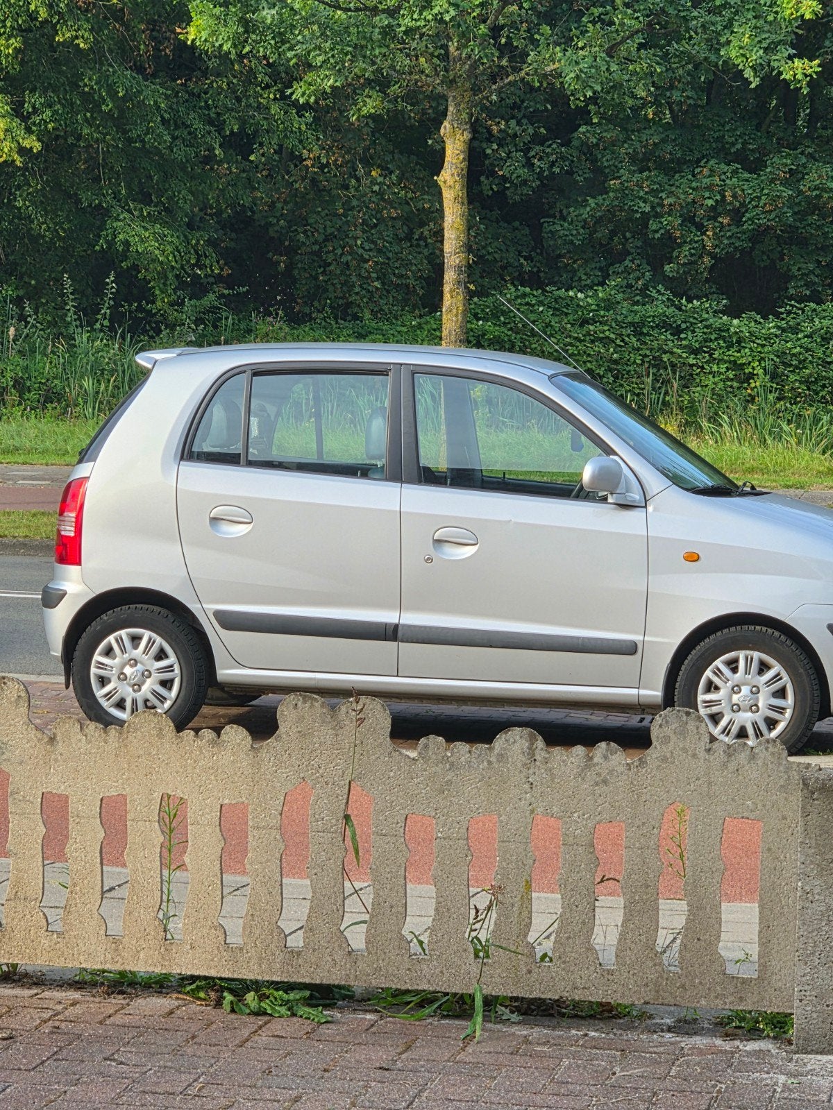 Hyundai Atos 1.1 2007 Grijs, Voorwielaandrijving, 31 €/maand, 4 cilinders, Origineel Nederlands