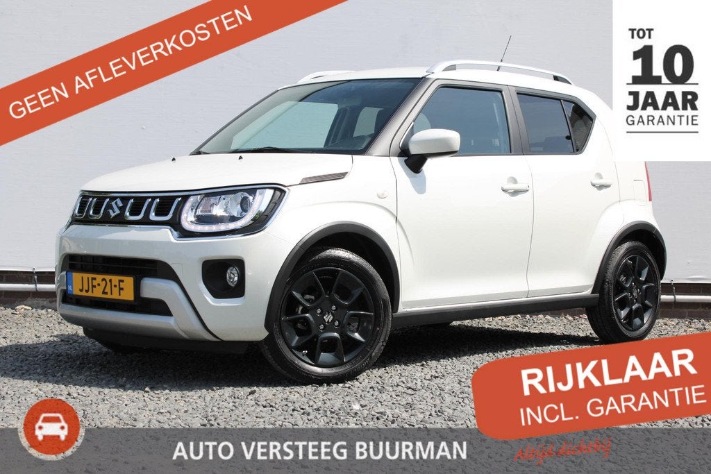 Suzuki Ignis 1.2 Smart Hybrid Select Carplay/Android Auto, S, Stof, Gebruikt, 4 cilinders, Wit