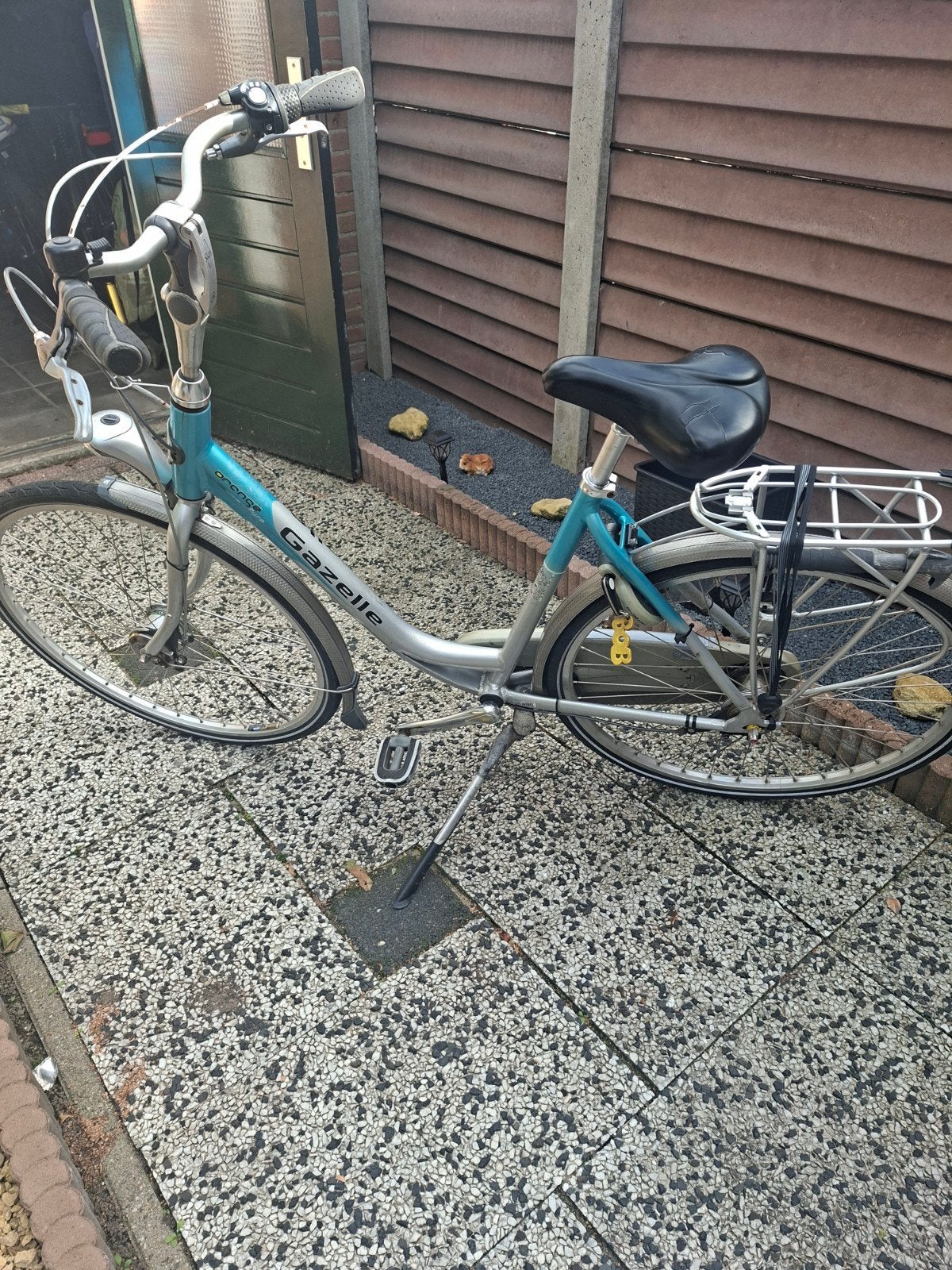 Gazelle Orange Pure Damesfiets - Zo goed als nieuw, Ophalen, Velgrem, Versnellingen, Zo goed als nieuw