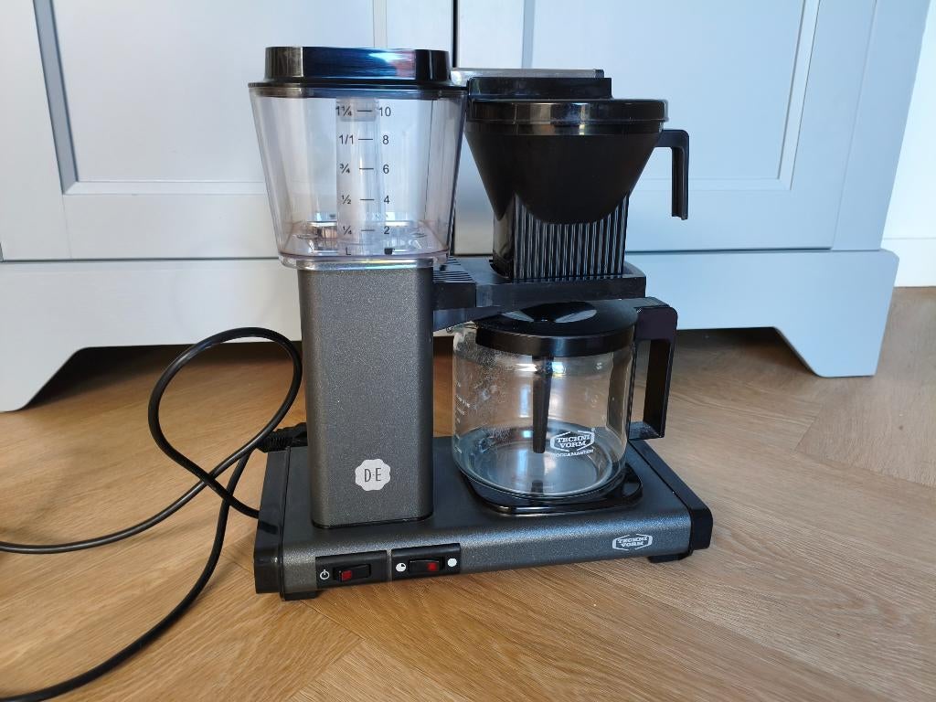 DE Moccamaster van Technivorm, Witgoed en Apparatuur, Koffiezetapparaten, Ophalen, Koffiemachine, Gemalen koffie, Zo goed als nieuw