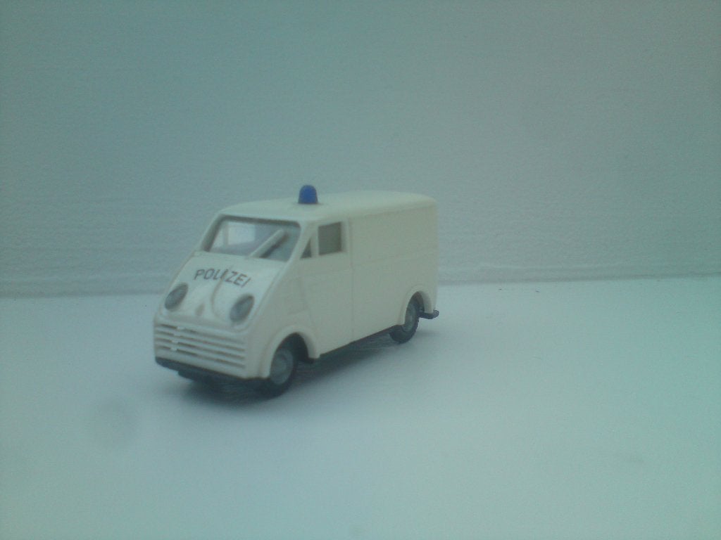 Busch / Praline DKW F89 L bestelbus Polizei, Ophalen of Verzenden, Gebruikt, Auto, Brekina