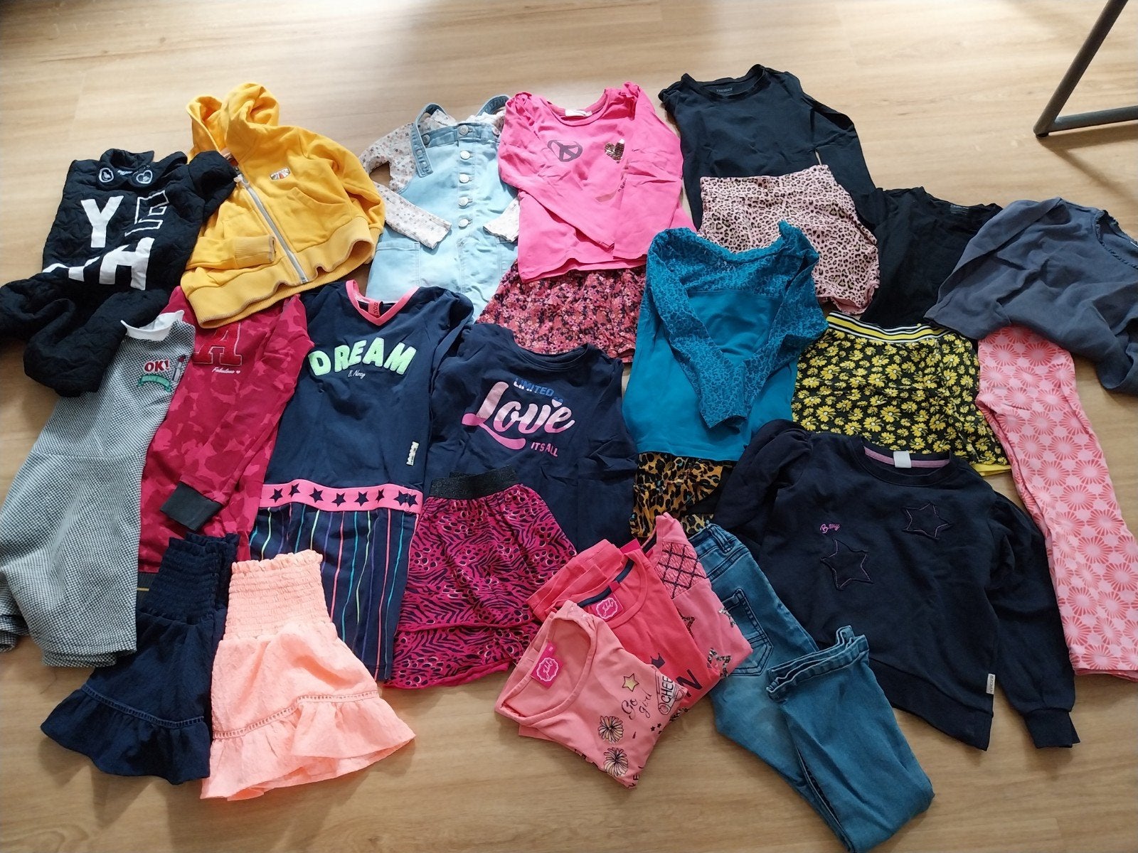 Pakket meisjeskleding najaar/winter maat 110/116, Kinderen en Baby's, Kinderkleding | Maat 110, Ophalen of Verzenden, Gebruikt
