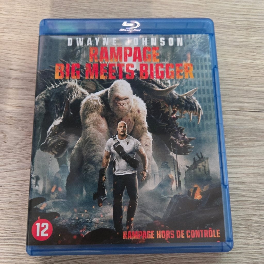 Rampage (Blu-ray) 4 HALEN = 3 BETALEN, -, -, Actie, Ophalen of Verzenden