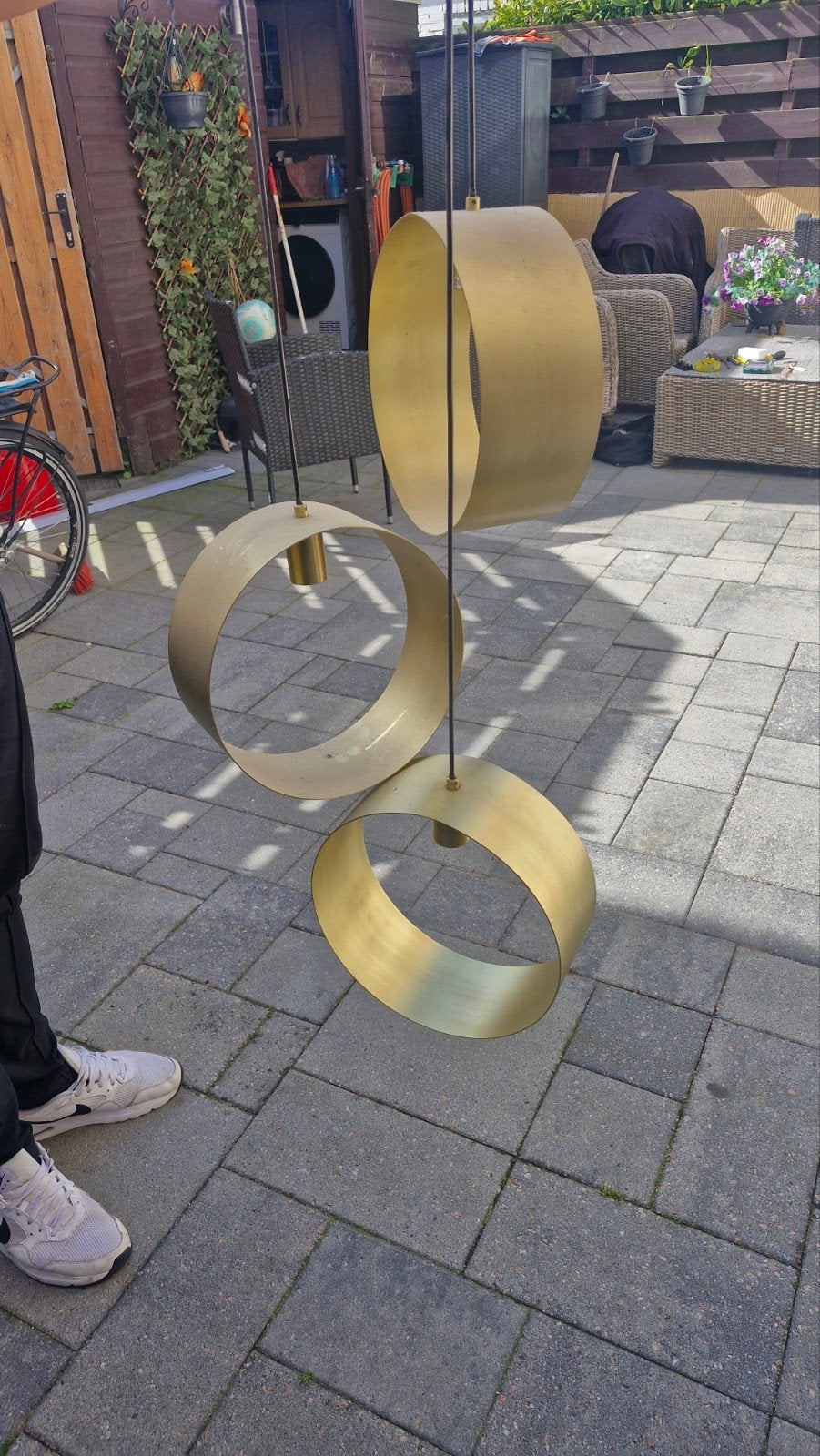 hanglamp, Ophalen