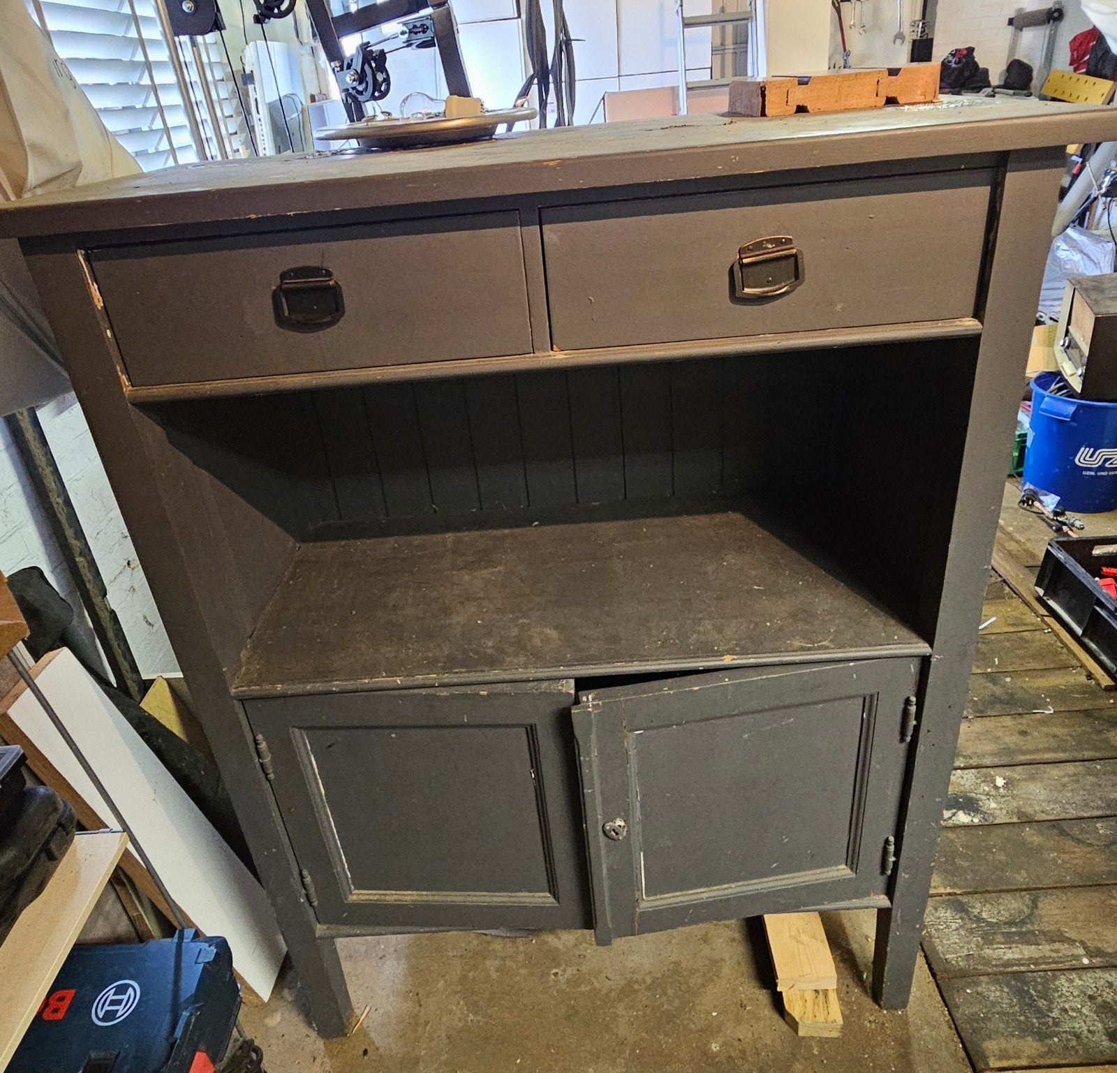 Gratis stevige kast voor schuur/garage (opknapper), Ophalen