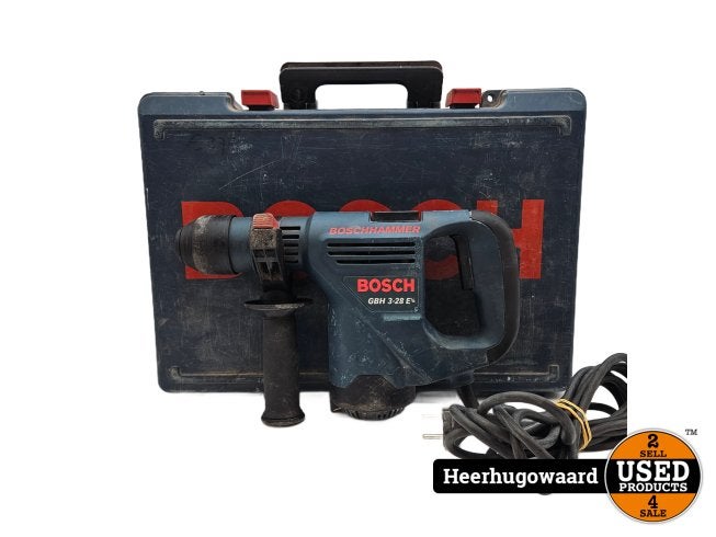 Bosch GBH 3-28E Boorhamer incl. Koffer in Goede Staat, Bosch, Zo goed als nieuw, Support@bosch.com, Robert Bosch GmbH
Robert-Bosch-Platz 1
70839 Gerlingen-SchillerhÃ¶he
Germany