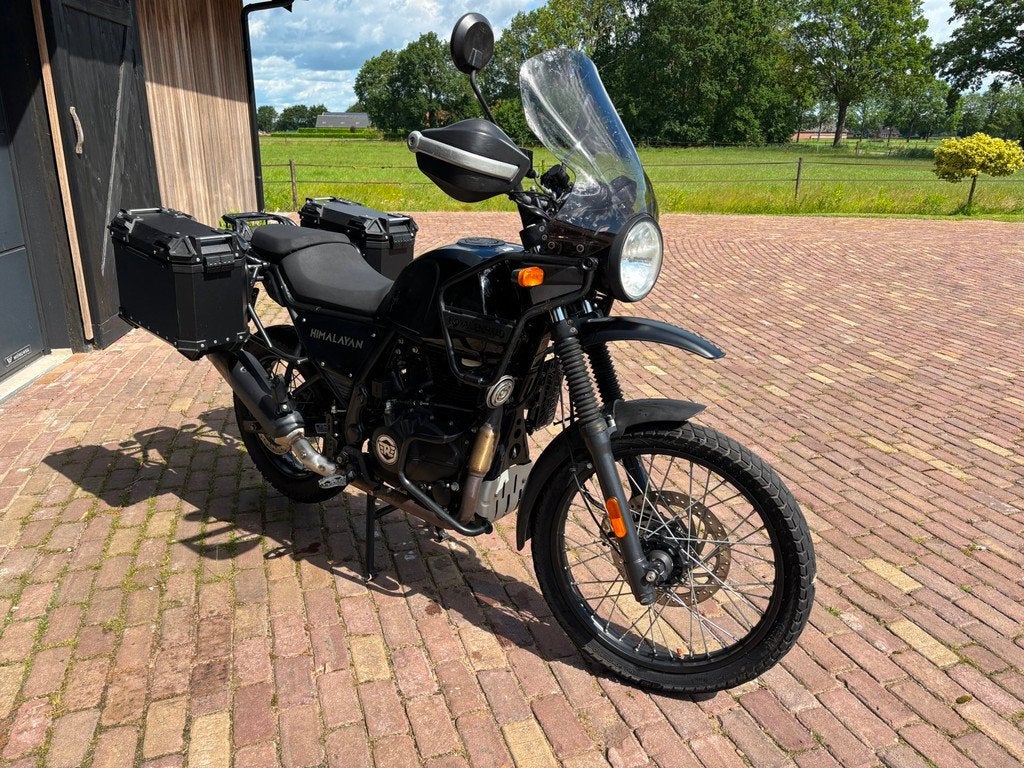 Royal Enfield Tour Himalayan 410, Motoren, 411 cc, Bedrijf, Toermotor, ABS