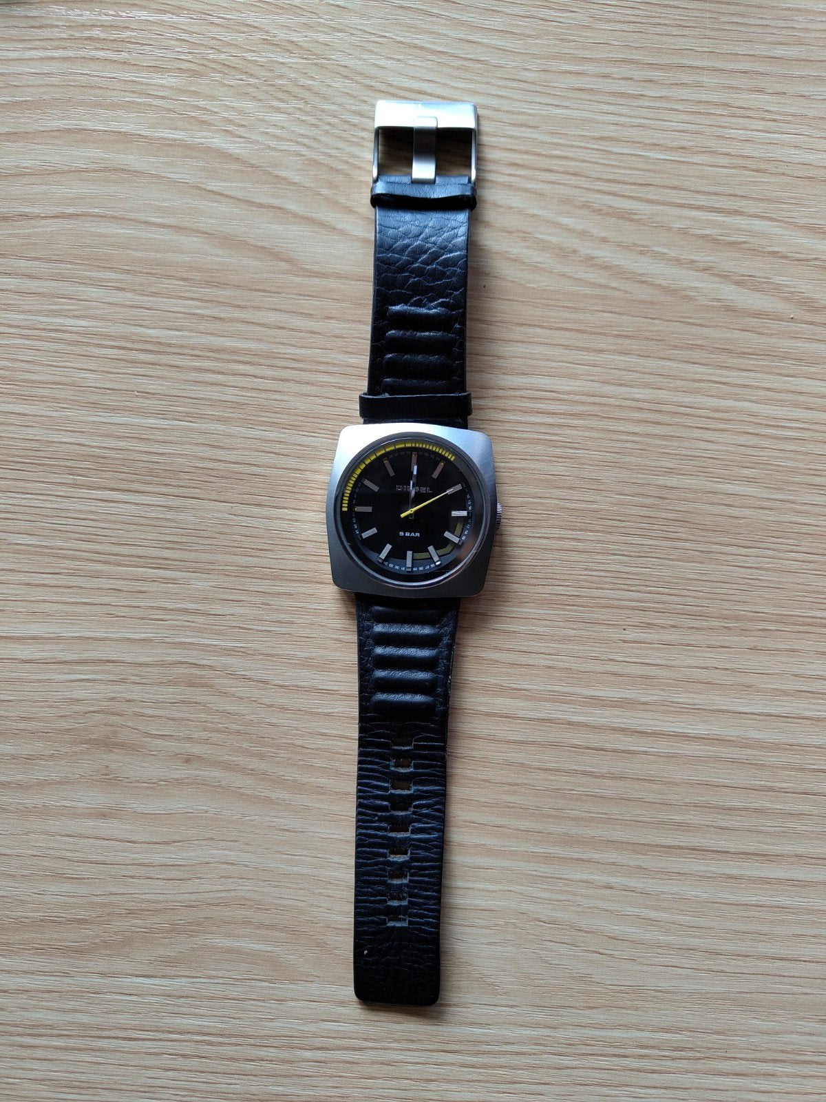 Diesel Horloge Heren DZ-1301, Overige merken, Staal, Polshorloge, Ophalen of Verzenden