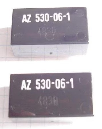 Relais Zettler AZ530-06-1- 24VDC, Ophalen of Verzenden, Gebruikt