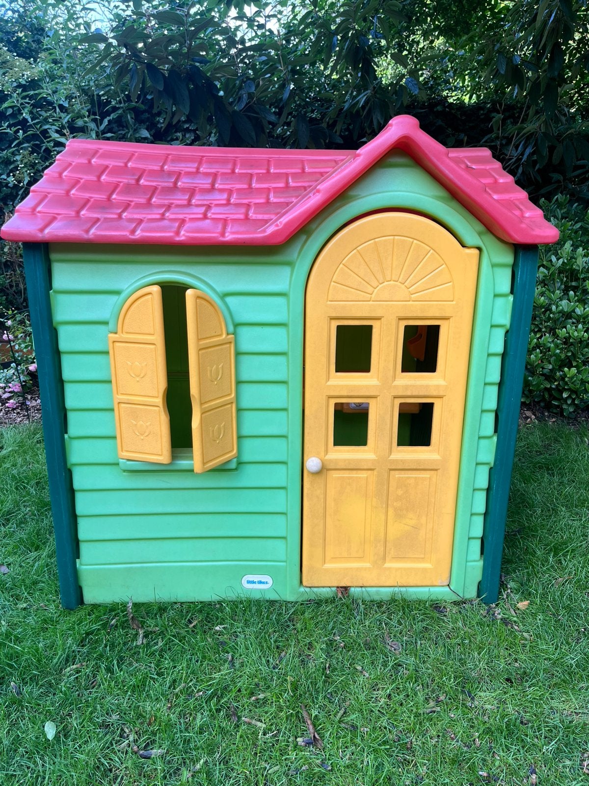 Little Tikes Speelhuisje - Groen/Rood/Geel, Ophalen, Zo goed als nieuw, Kunststof