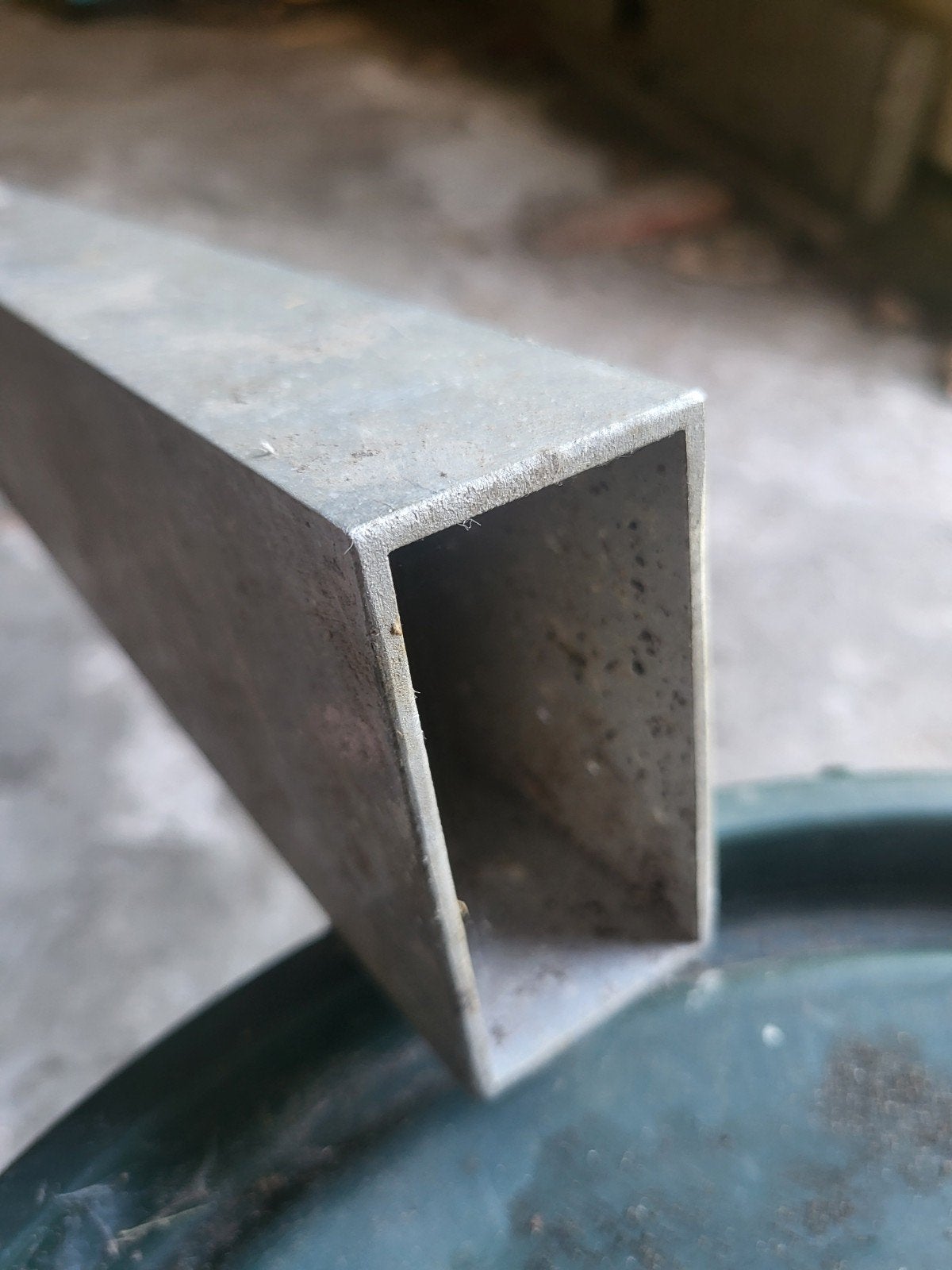 aluminium koker-profiel, Ophalen of Verzenden, Zo goed als nieuw, Aluminium