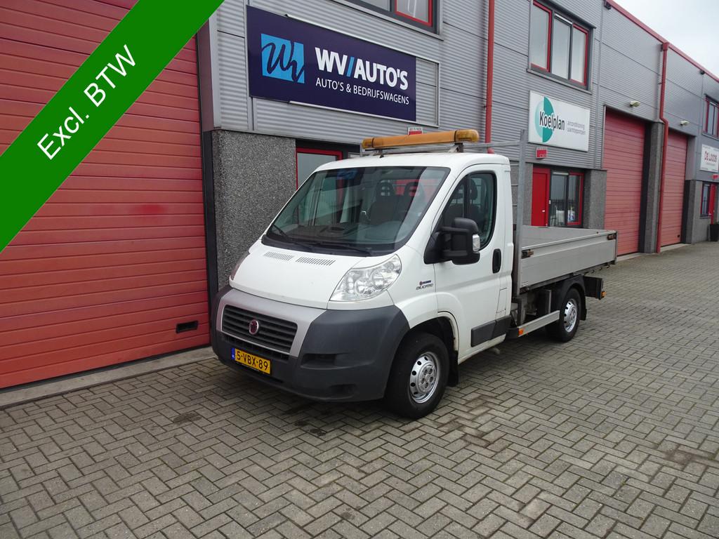 Fiat Ducato 33 2.2 MultiJet KH1 3 pers achterwaartse kipper, Auto's, Voorwielaandrijving, Gebruikt, 4 cilinders, Wit