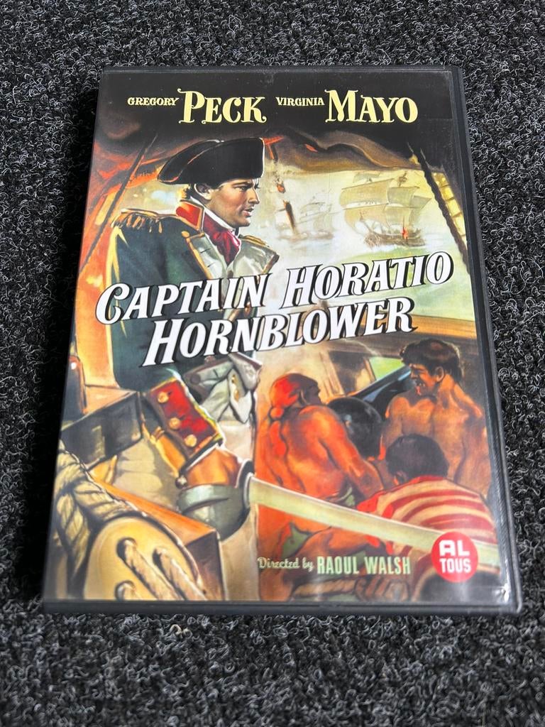 Captain horatio Hornblower op dvd 1951, Gebruikt, Vanaf 16 jaar, 1980 tot heden, Ophalen of Verzenden