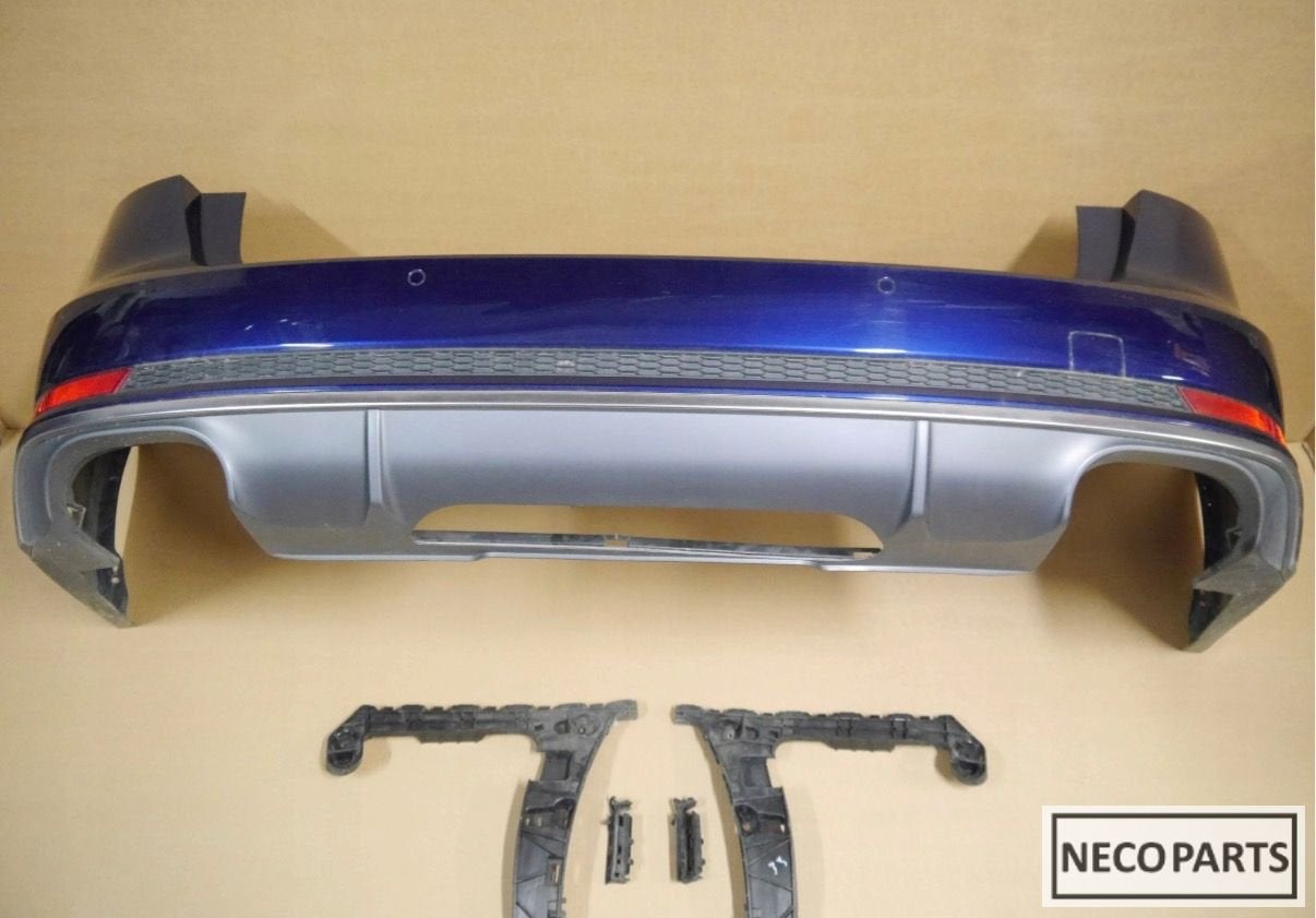 AUDI A4 S4 B9 ACHTERBUMPER 4xPDC KOMBI ORIGINEEL, Gebruikt, -, Achter, -