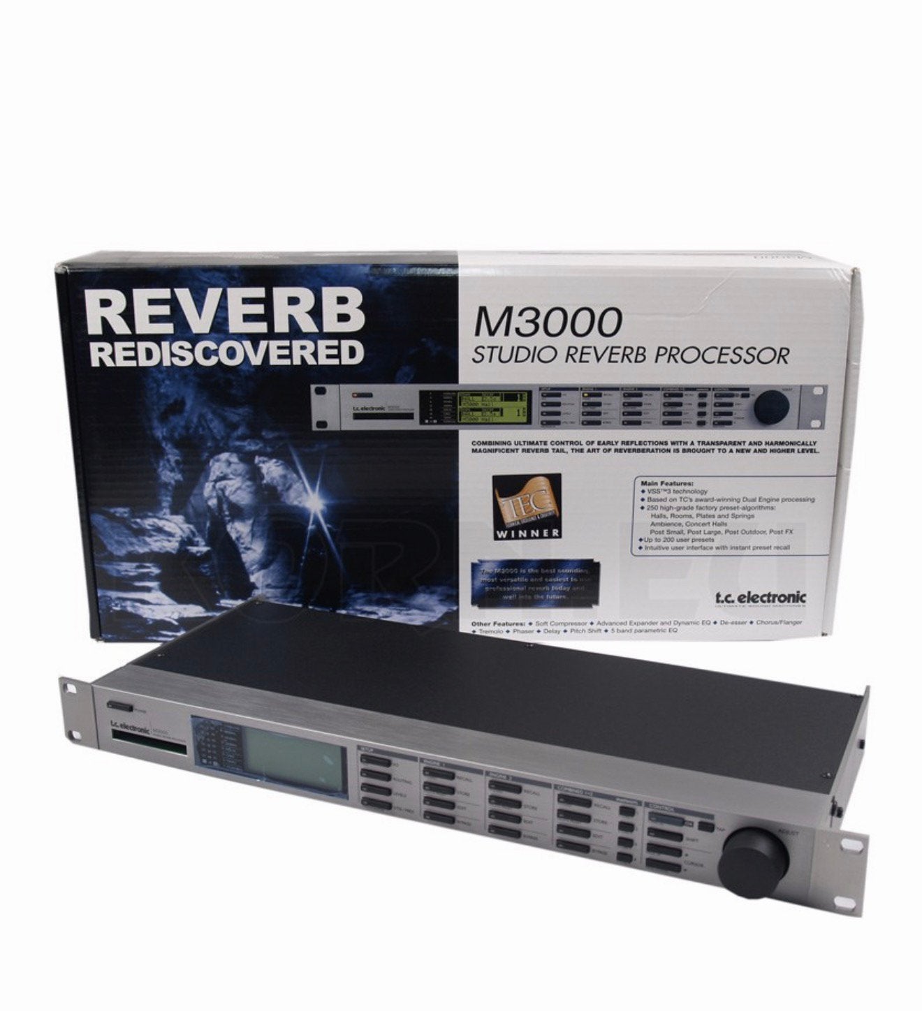TC Electronic M3000 Dual Engine Reverb Processor, Audio, Tv en Foto, Professionele Audio-, Tv- en Video-apparatuur, Ophalen, Zo goed als nieuw