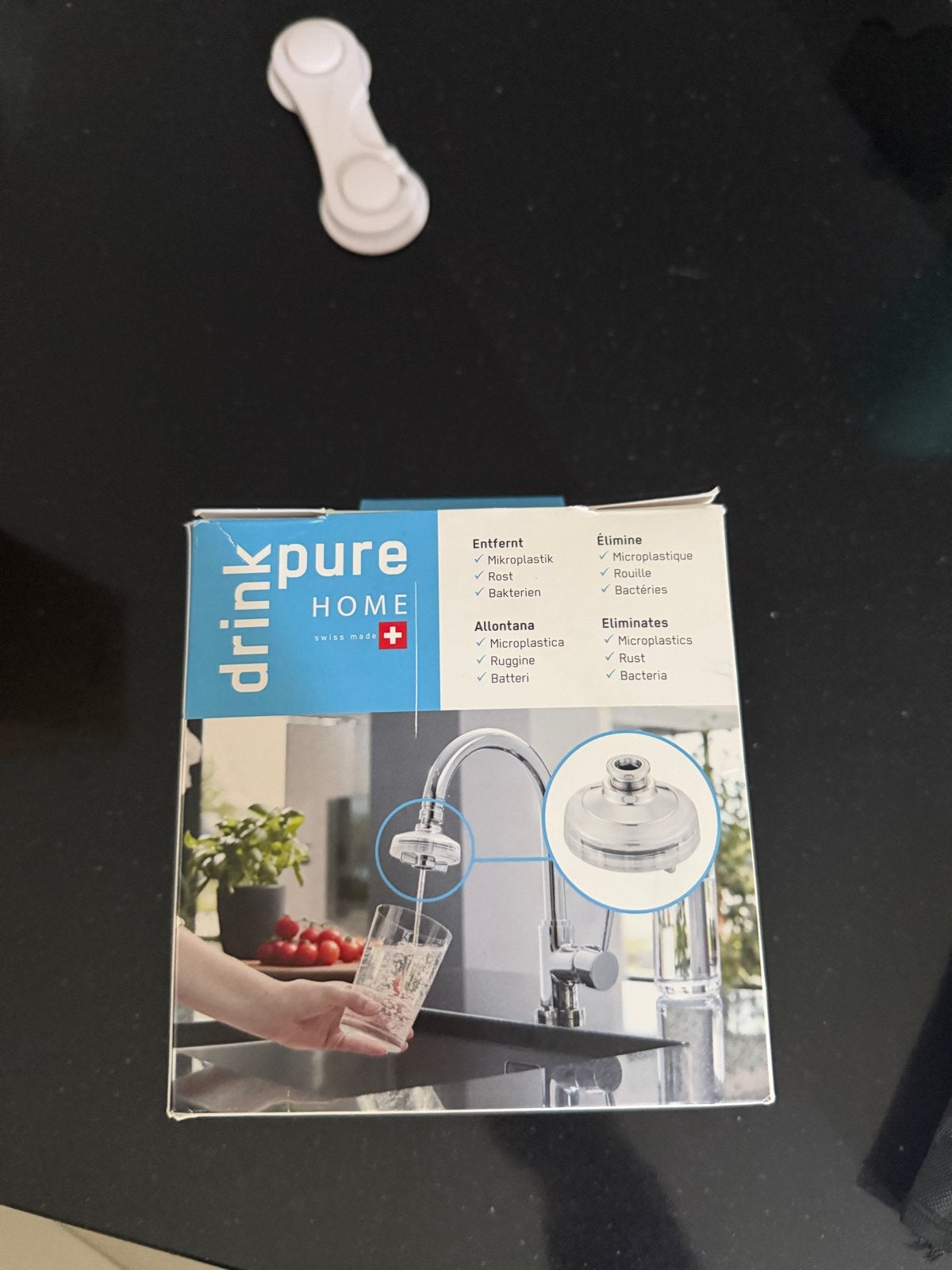 Pure Home Drink waterfilter voor kraan L'Ovital kraanfilter, Overige typen, Ophalen of Verzenden, Metaal, Overige merken