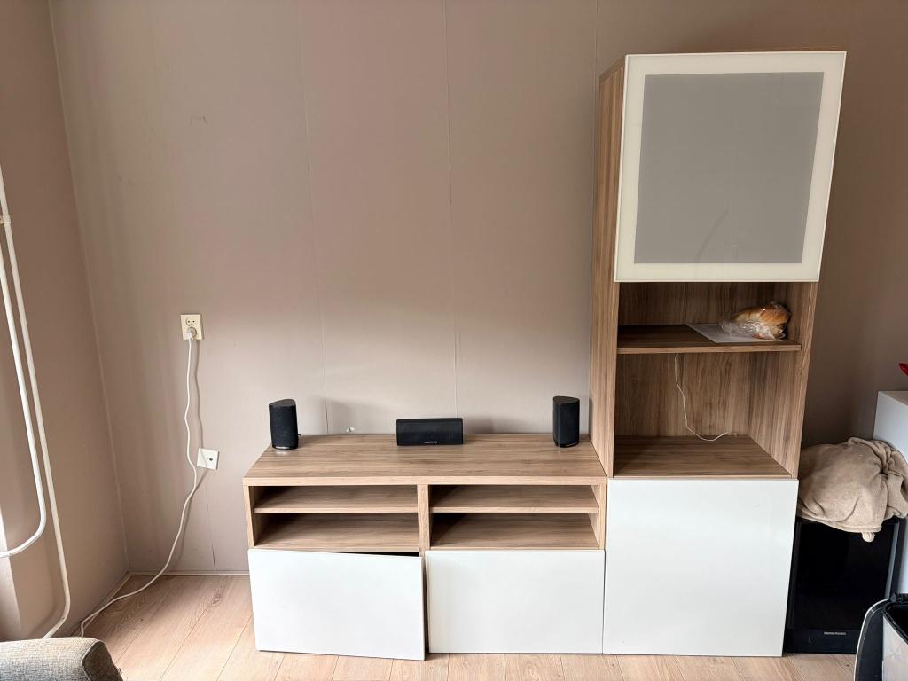 tv kast, Ophalen, Gebruikt, 100 tot 150 cm, 200 cm of meer