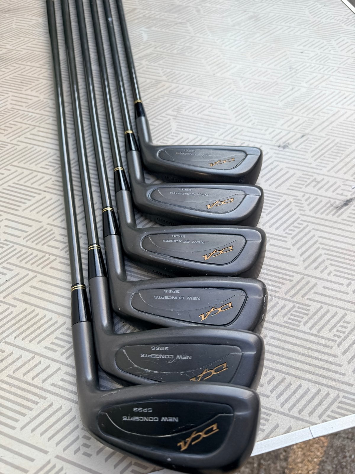 Golfclubset Maruman New Concepts SPSS 3-9, P, S-ijzers, Ophalen of Verzenden, Gebruikt, Set, Overige merken