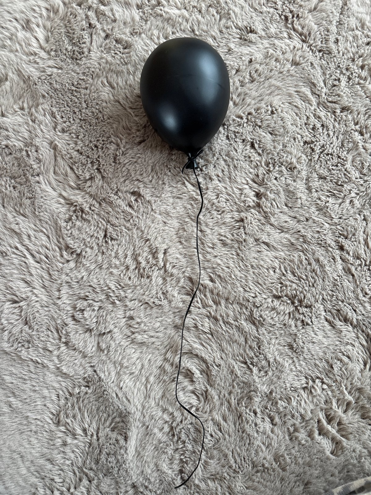 Zwarte ballon wanddecoratie van Byon Design, Ophalen, Gebruikt, Zwart, Decoratieobject
