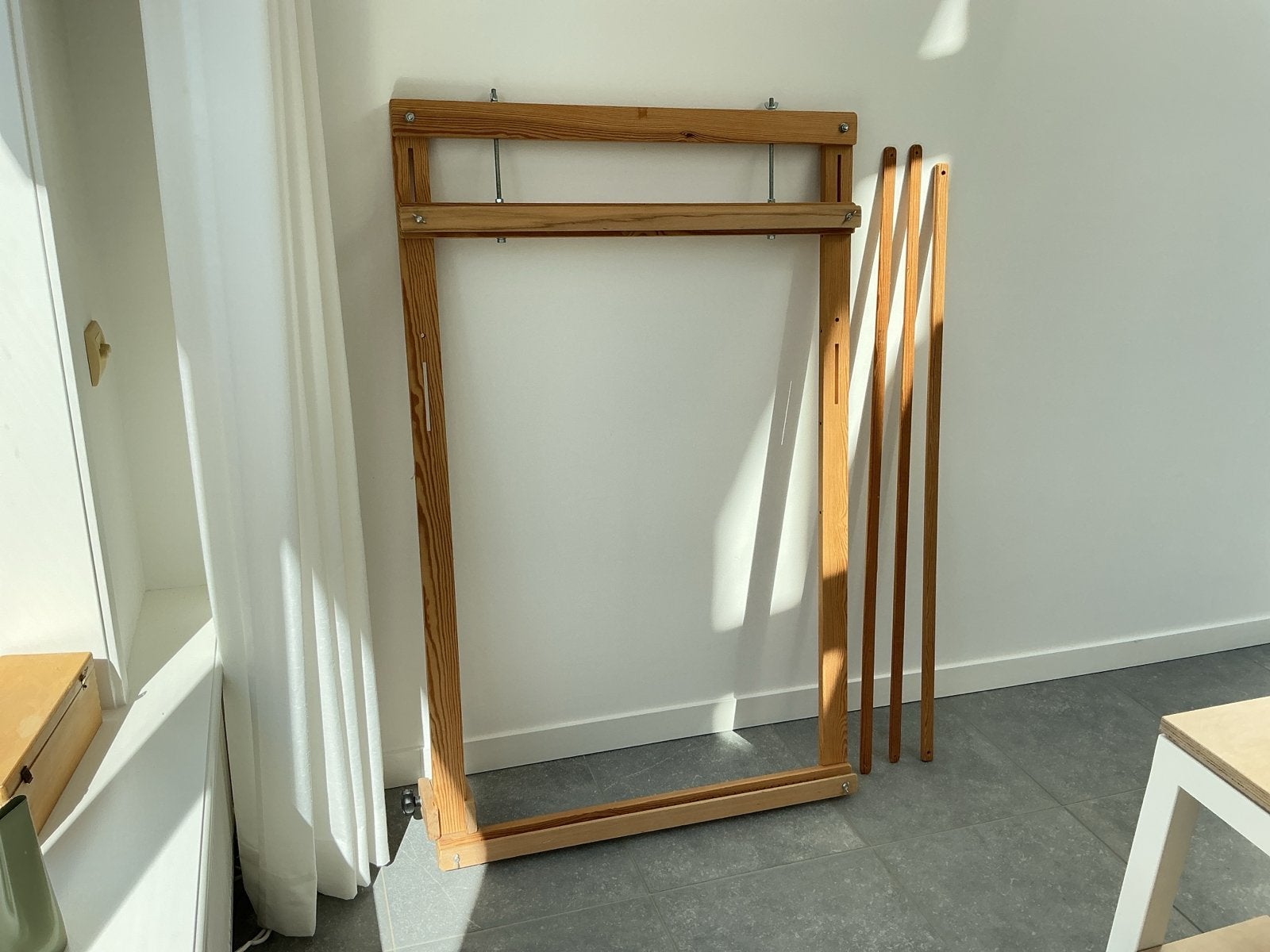 Houten weefraam Meta, Ophalen, Gebruikt, Handgemaakt, Hout