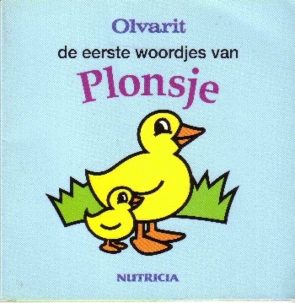 De eerste woordjes van Plonsje~Vouwboek"", Boeken, Ophalen of Verzenden, Zo goed als nieuw