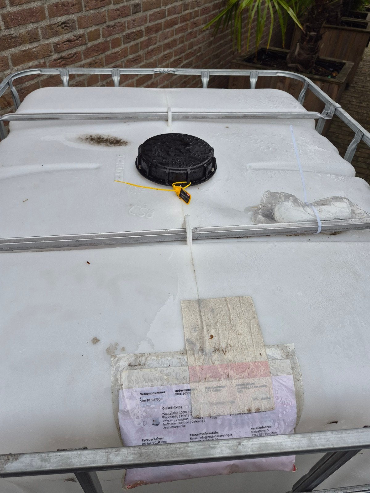 IBC vaten te koop, Tuin en Terras, 150 liter of meer, Ophalen of Verzenden