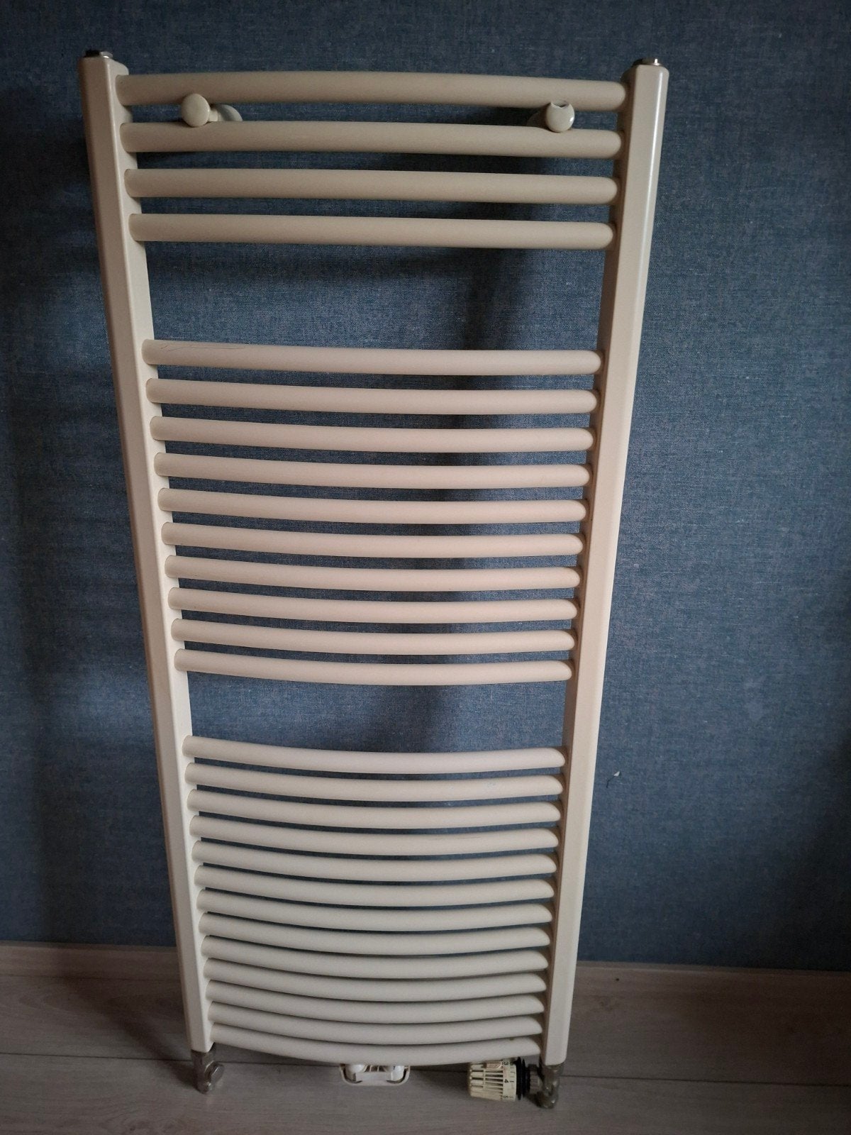 handdoek radiator, 120x60, kleur pergamon, Huis en Inrichting, Ophalen, Gebruikt, Handdoek