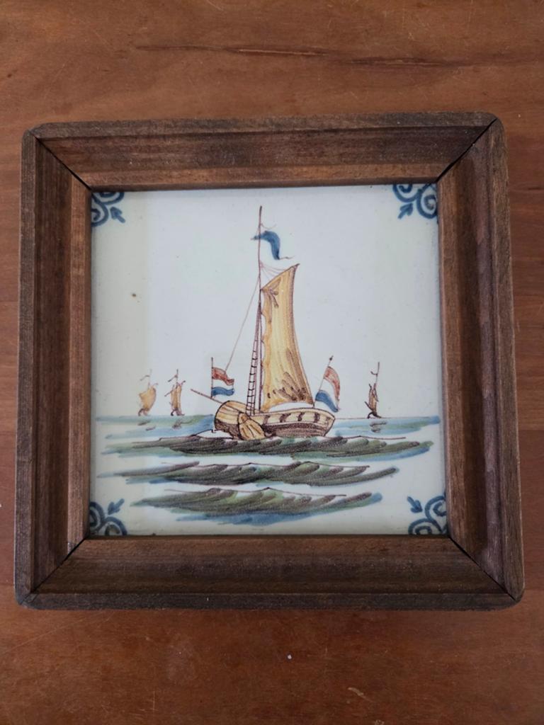 Tegel Tichelaars Makkumer Aardewerk, Antiek en Kunst, Ophalen of Verzenden