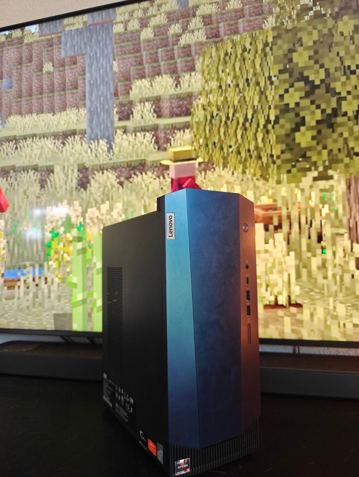 Lenovo Gaming PC voor beginners/kinderen, Gebruikt, AMD Ryzen 5 5600G, 1000 GB, Ophalen of Verzenden