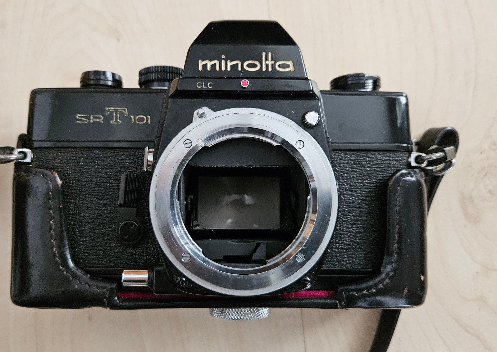 Mooie Minolta srt 101+ md 50 f1.7 lens in goede staat, Audio, Tv en Foto, Ophalen of Verzenden, Spiegelreflex, Minolta