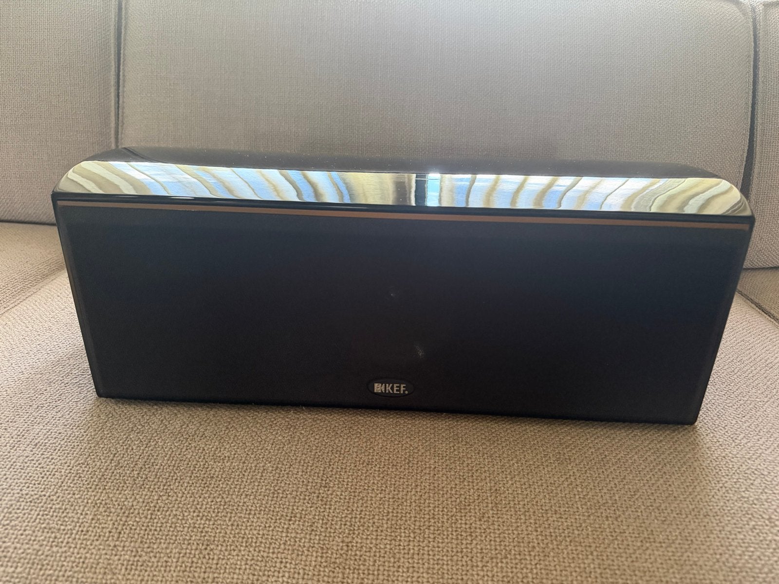 KEF XQ50 Center Speaker, Audio, Tv en Foto, Luidsprekers, Ophalen, 120 tot 150 watt, Zo goed als nieuw, Center speaker
