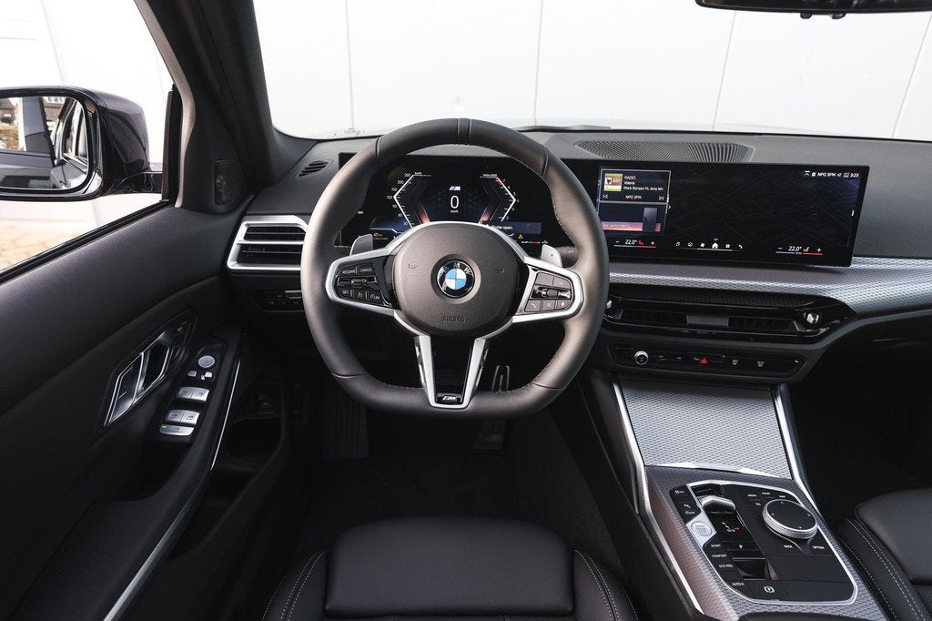 BMW 3 Serie 320i M Sport Automaat / Schuif-kanteldak / Trekh, Automaat, 1998 cc, Zwart, 4 cilinders
